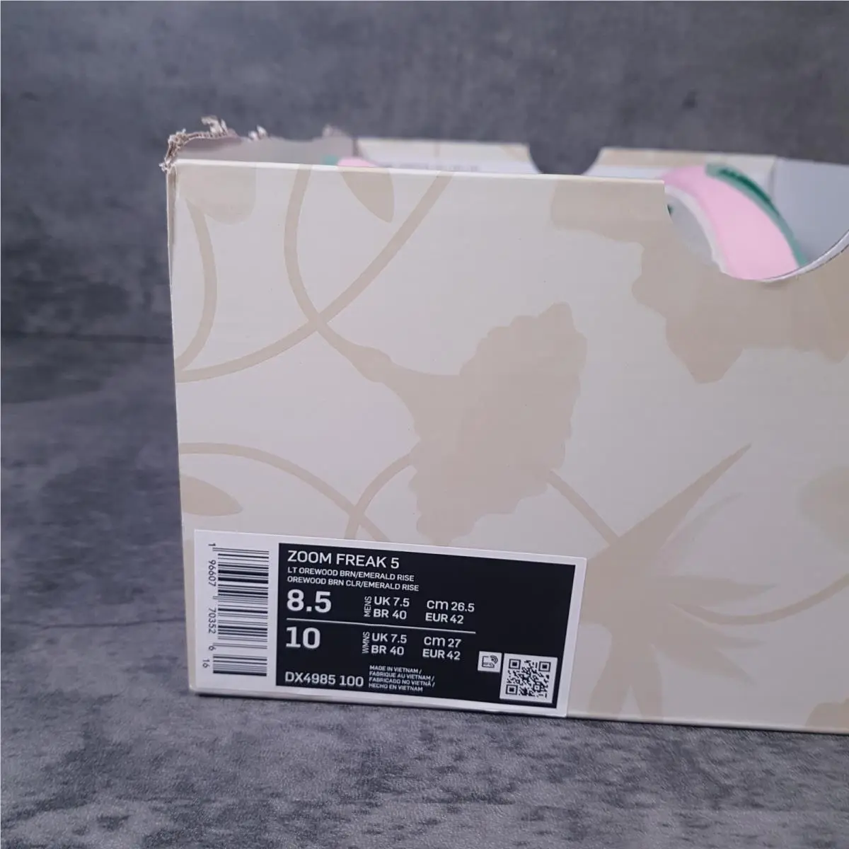 Nike shoes - Nike Zoom Freak - Zoom Freak - DX4985-100 - Beige 5