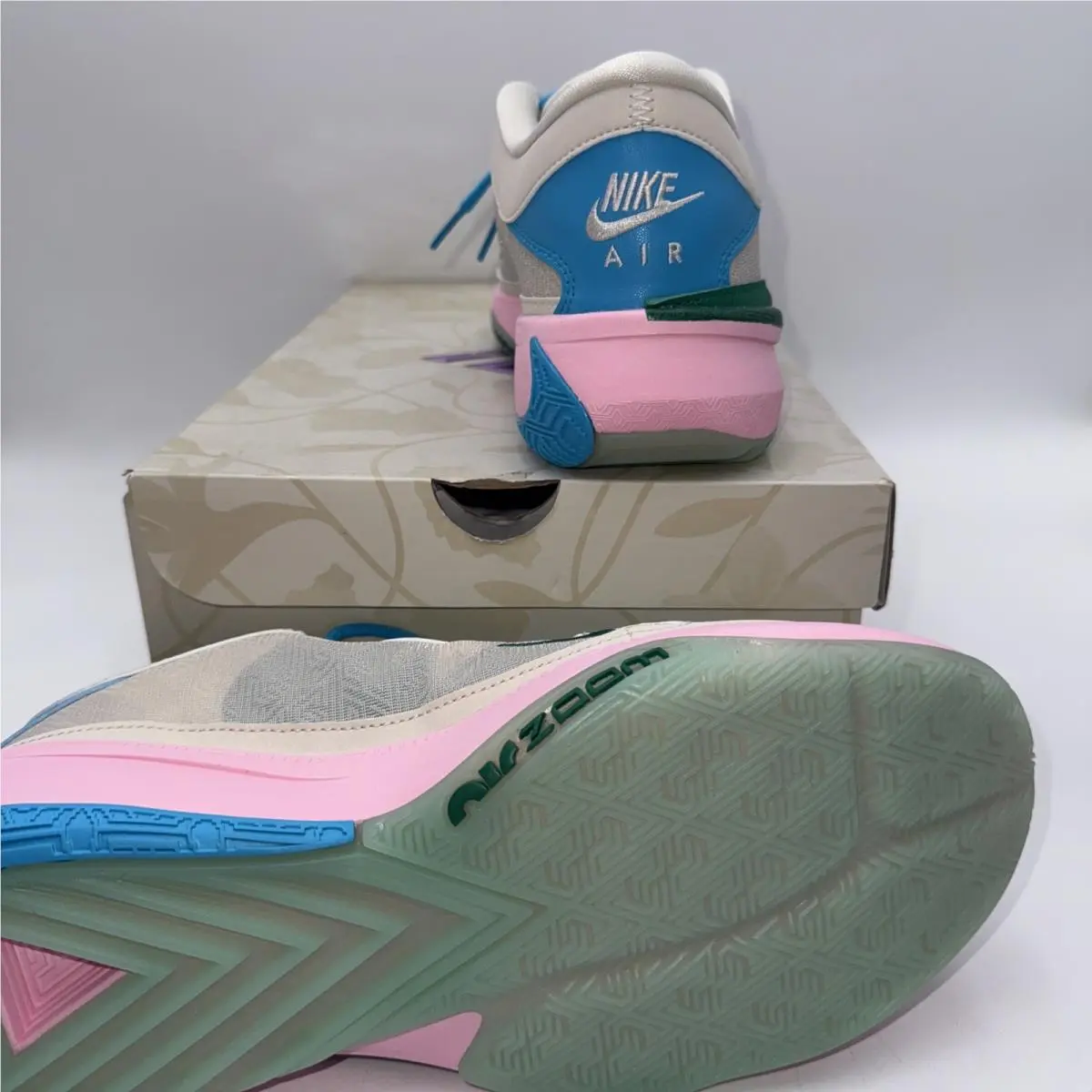 Nike shoes - Nike Zoom Freak - Zoom Freak - DX4985-100 - Beige/Multi-Colored, Main: Beige (UPC: 0196607703571) 4