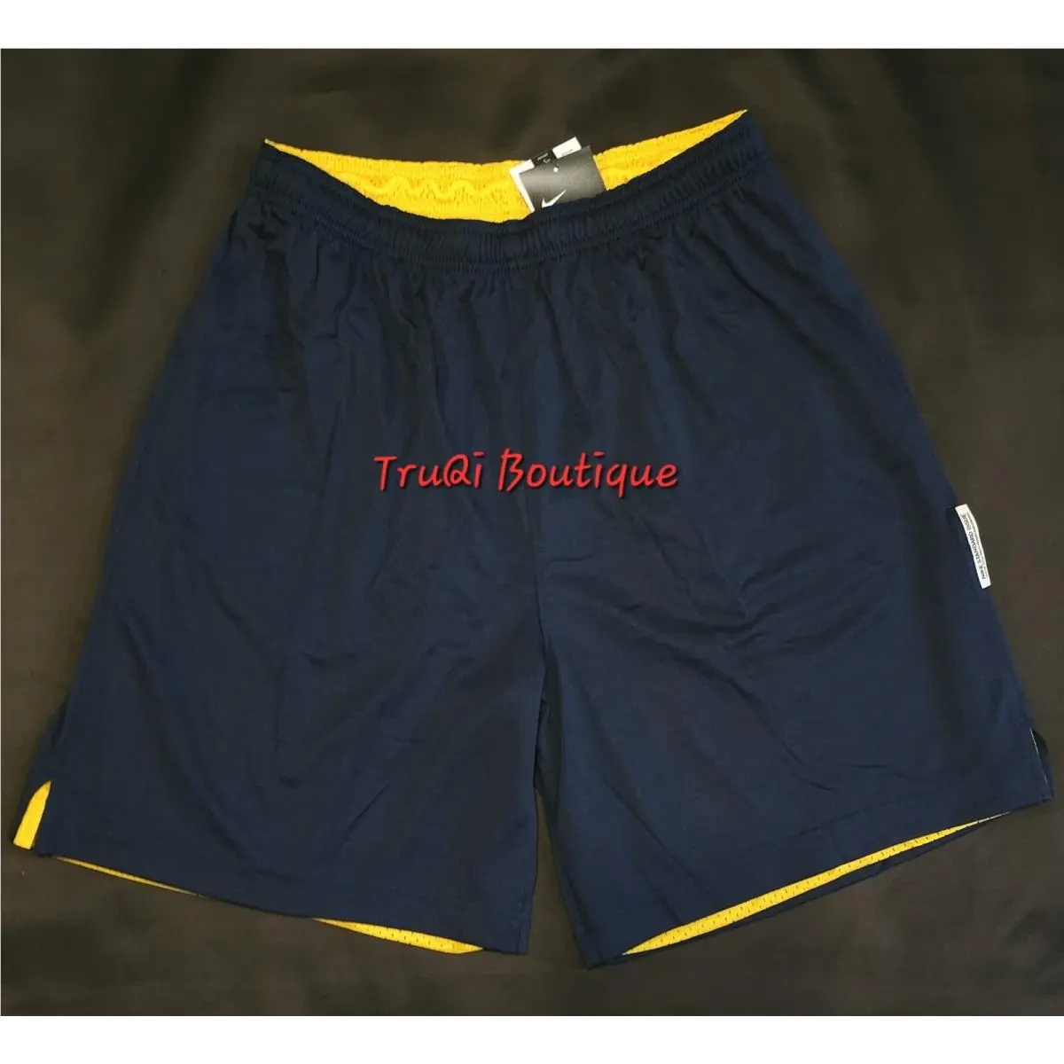 Nike clothing - CQ9723-728 - CQ9723-728 - Yellow / Navy (reversed) 1