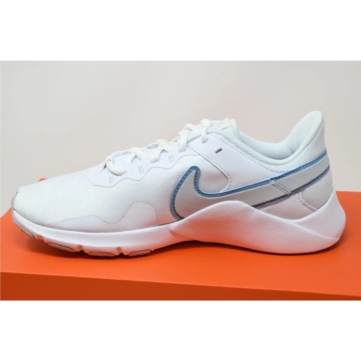 Nike shoes - Nike Legend - Legend - CQ9545101 - White / Worn Blue / Aura / Phantom 1
