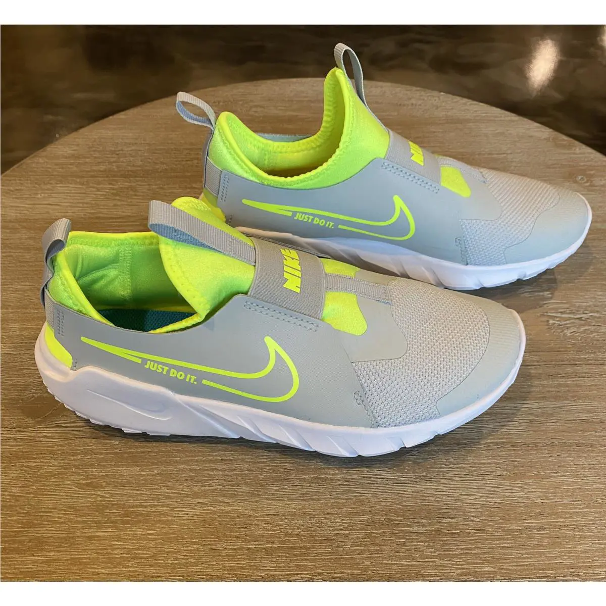 Nike shoes - Gray & Yellow 2