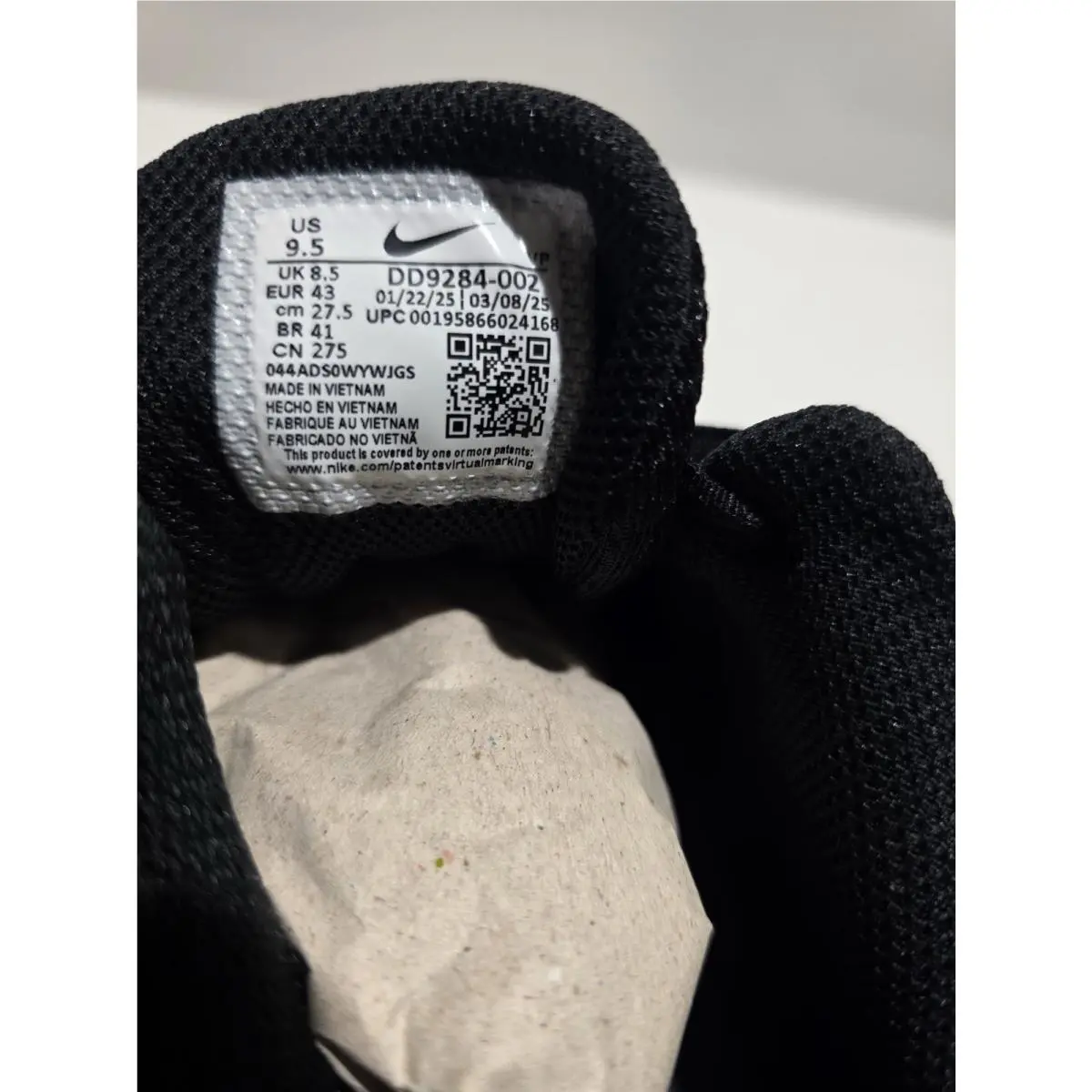 Nike shoes - Nike Flex Experience - Flex Experience - DD9284-002 - Black (UPC: 00195866024168) 7