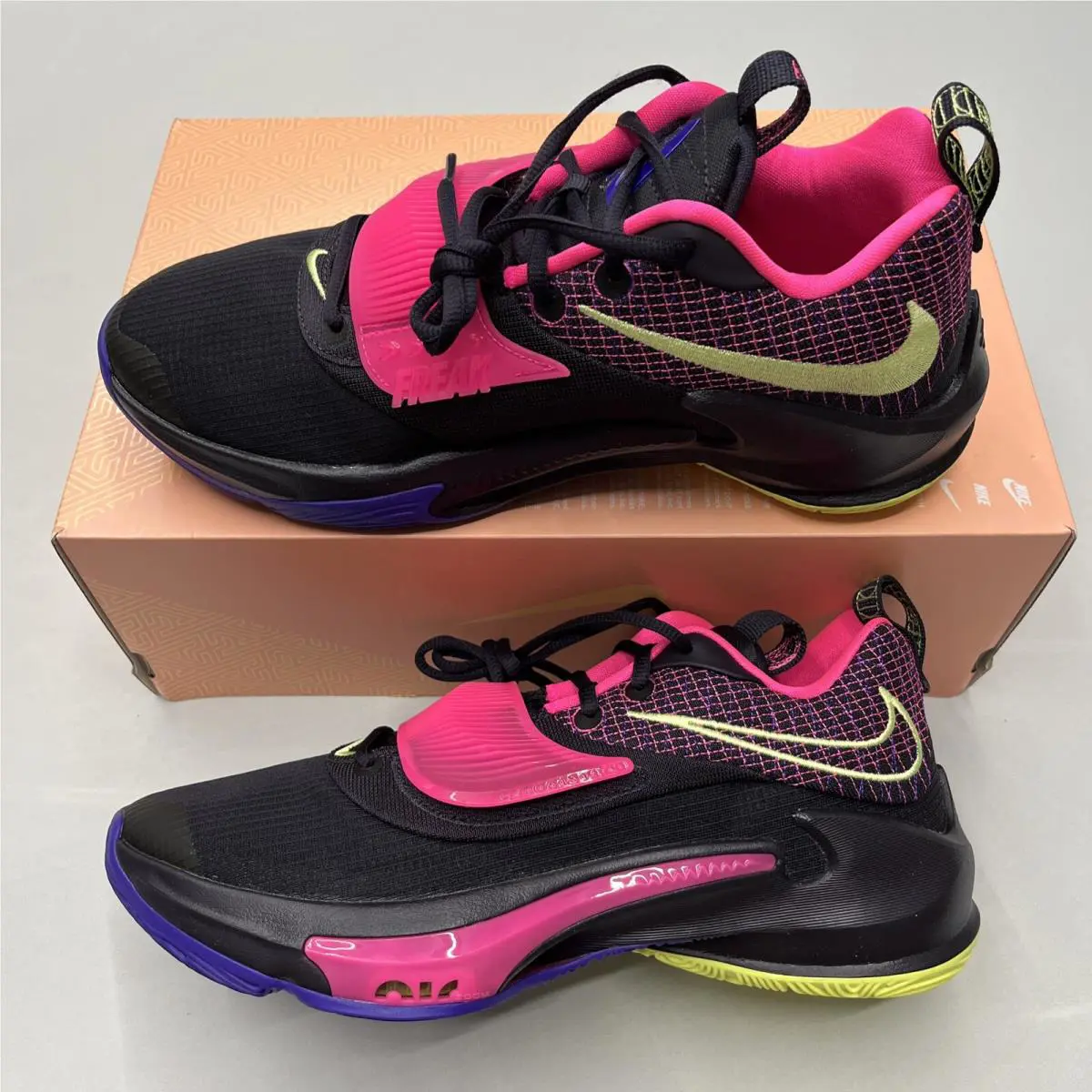 Nike shoes - Zoom Freak 3 - Zoom Freak - DA0694-500 - Purple (UPC: 0195238344078) 0
