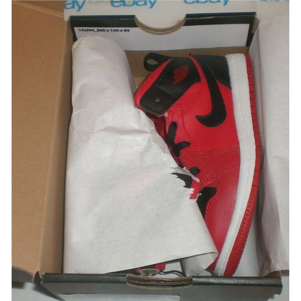 Nike shoes - Air Jordan 1 Mid - Air Mid - 640735-660 - RED BLACK 2