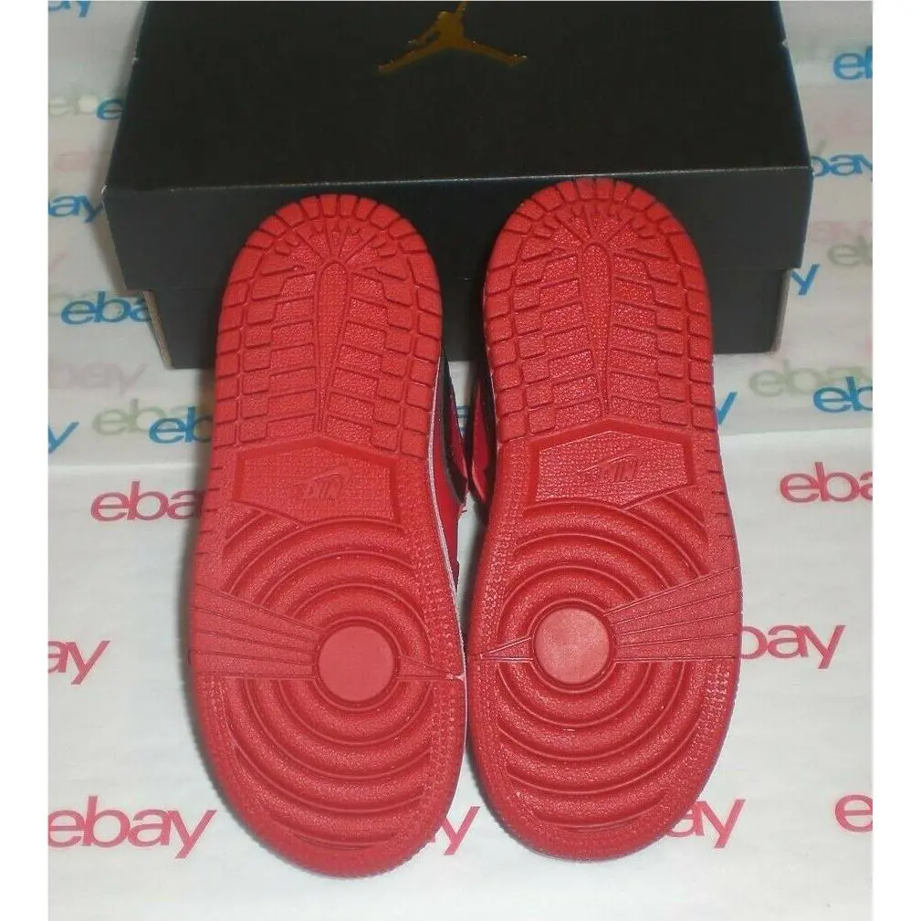 Nike shoes - Air Jordan 1 Mid - Air Mid - 640735-660 - RED BLACK 7
