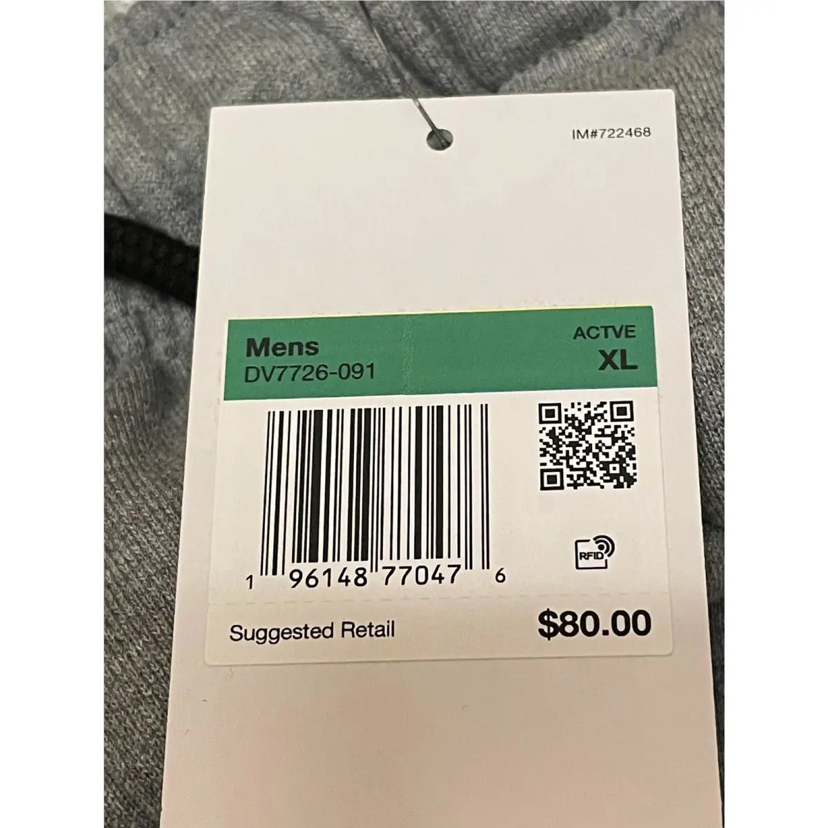 Nike clothing - DV7726 - DV7726 - Gray 1