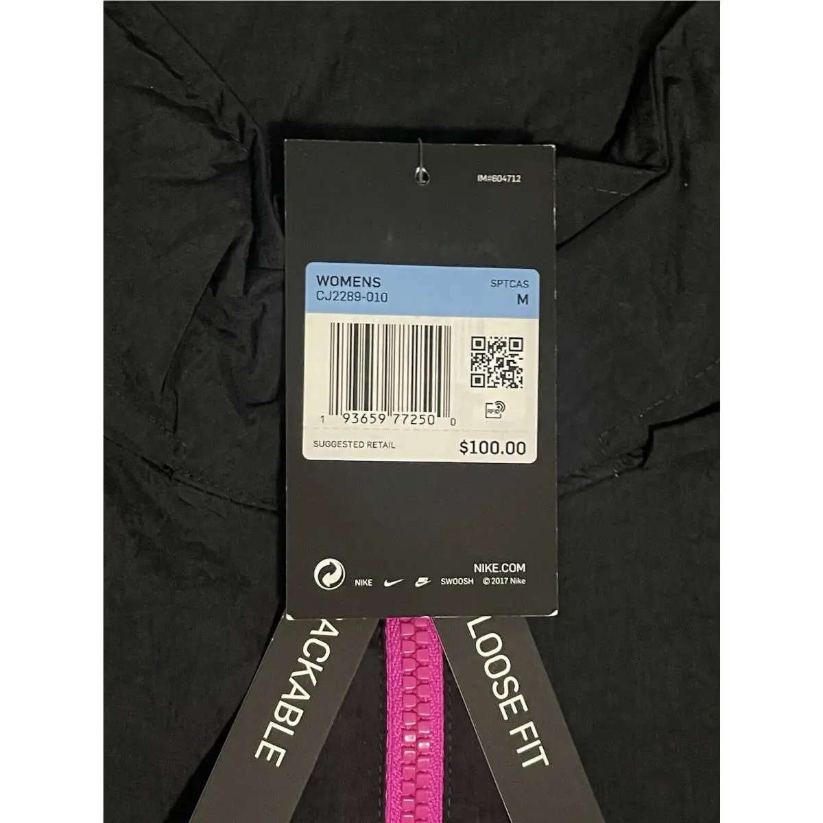 Nike clothing - CJ2289-010 - CJ2289-010 - Black (UPC: 193659772463) 3