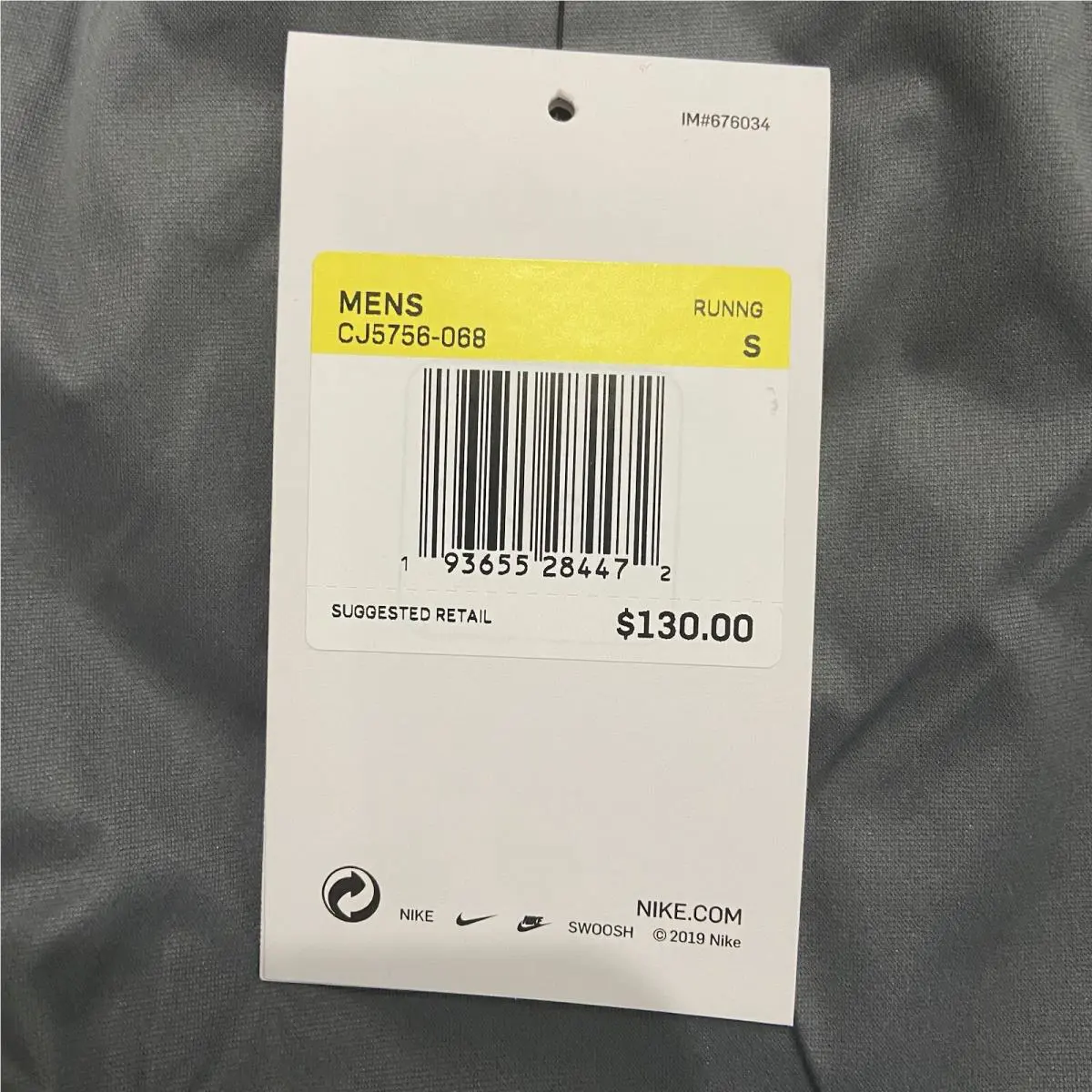 Nike clothing - CJ5756068 - CJ5756068 - Gray (UPC: 193655284496) 8