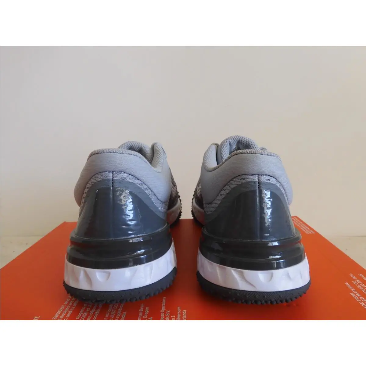 Nike shoes - Nike Alpha Huarache Elite 4 - DJ6523-010 - Gray (UPC: 196151854262) 2