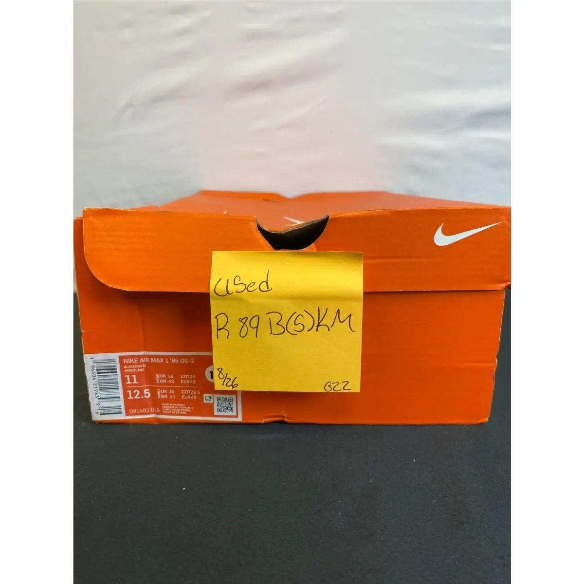 Nike shoes - Nike Air Max 1 - Air Max - DV1403-010 - Black 10