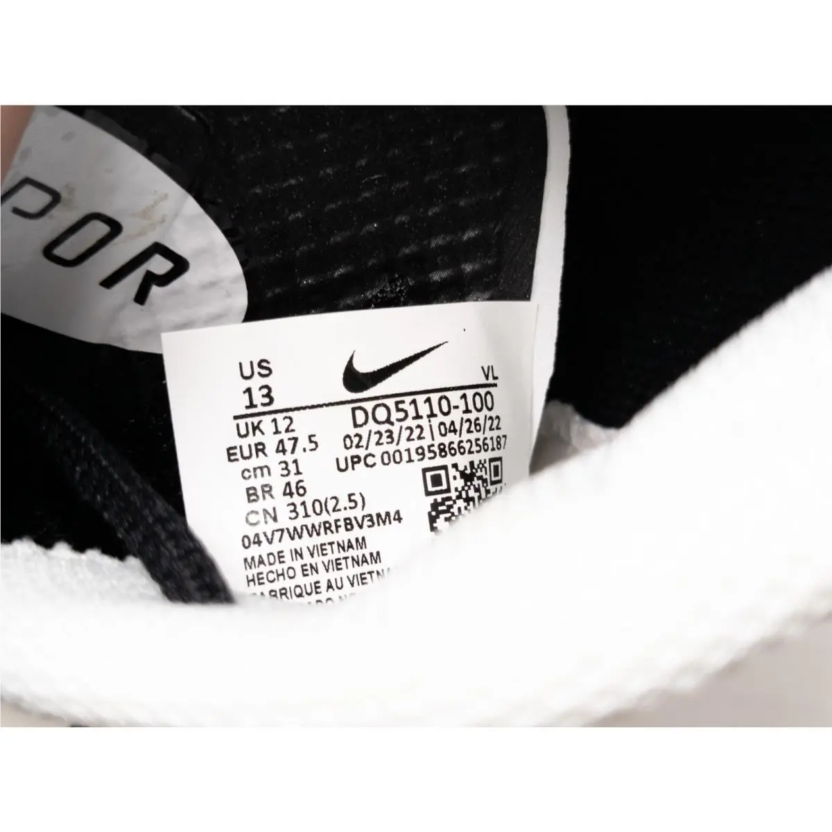 Nike shoes - Nike Vapor Edge - Vapor Edge - DQ5110-100 - White 9