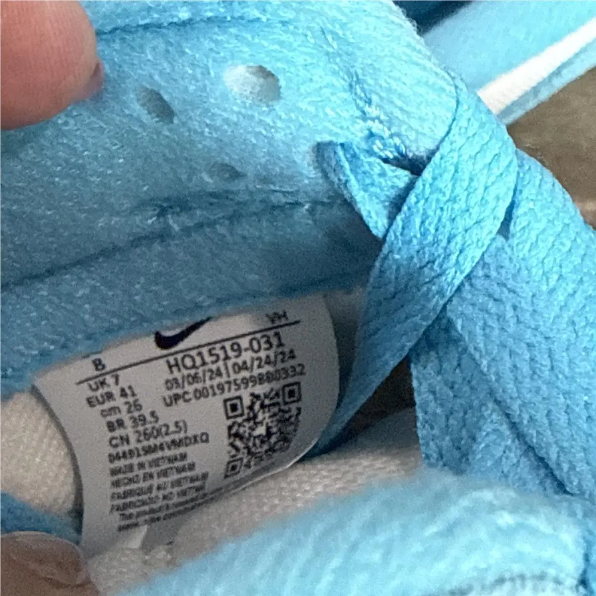 Nike shoes - Nike Dunk - Dunk - HQ1519-031 - Blue 5