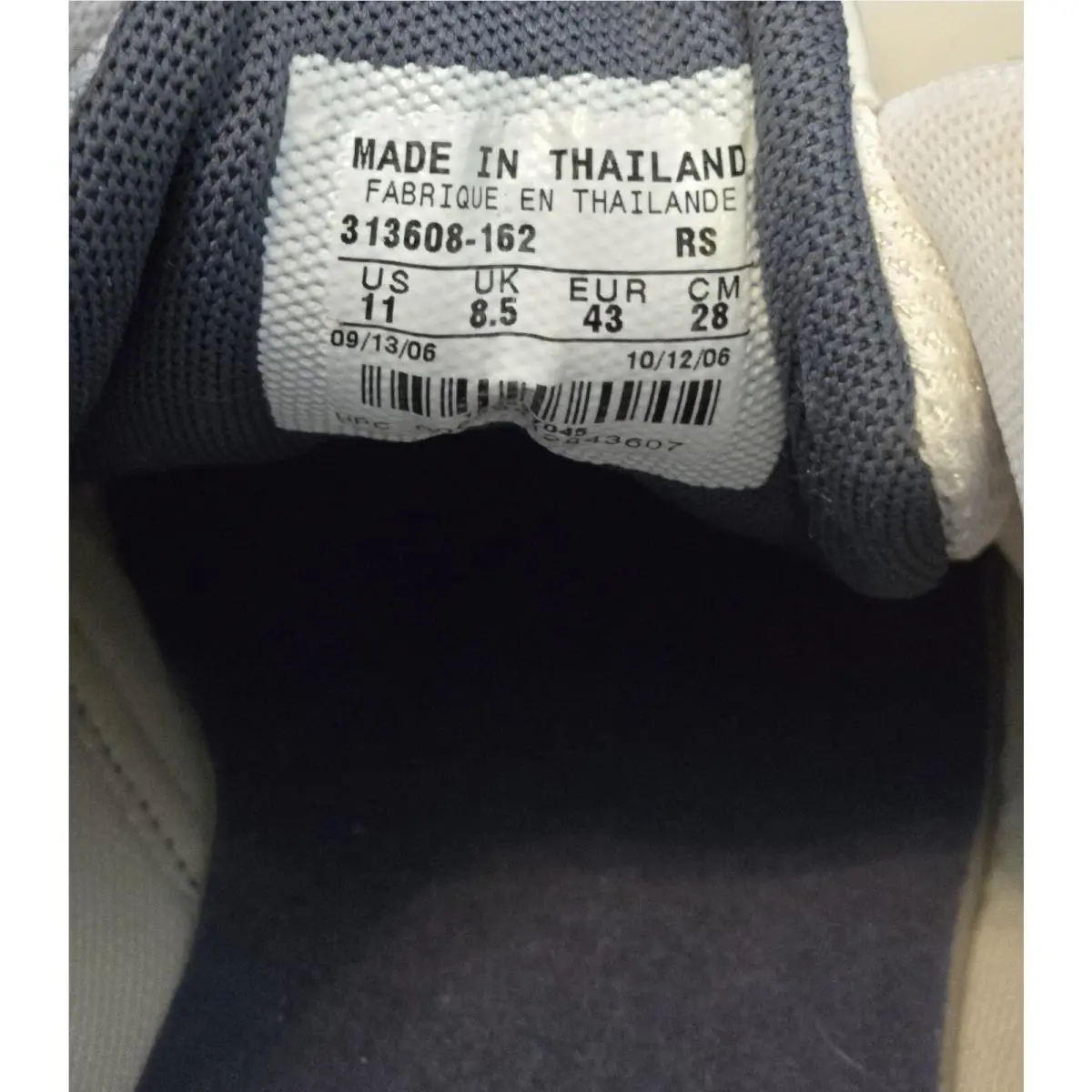 Nike shoes - D4C2 - D4C2 - WHITE & GRAY 8