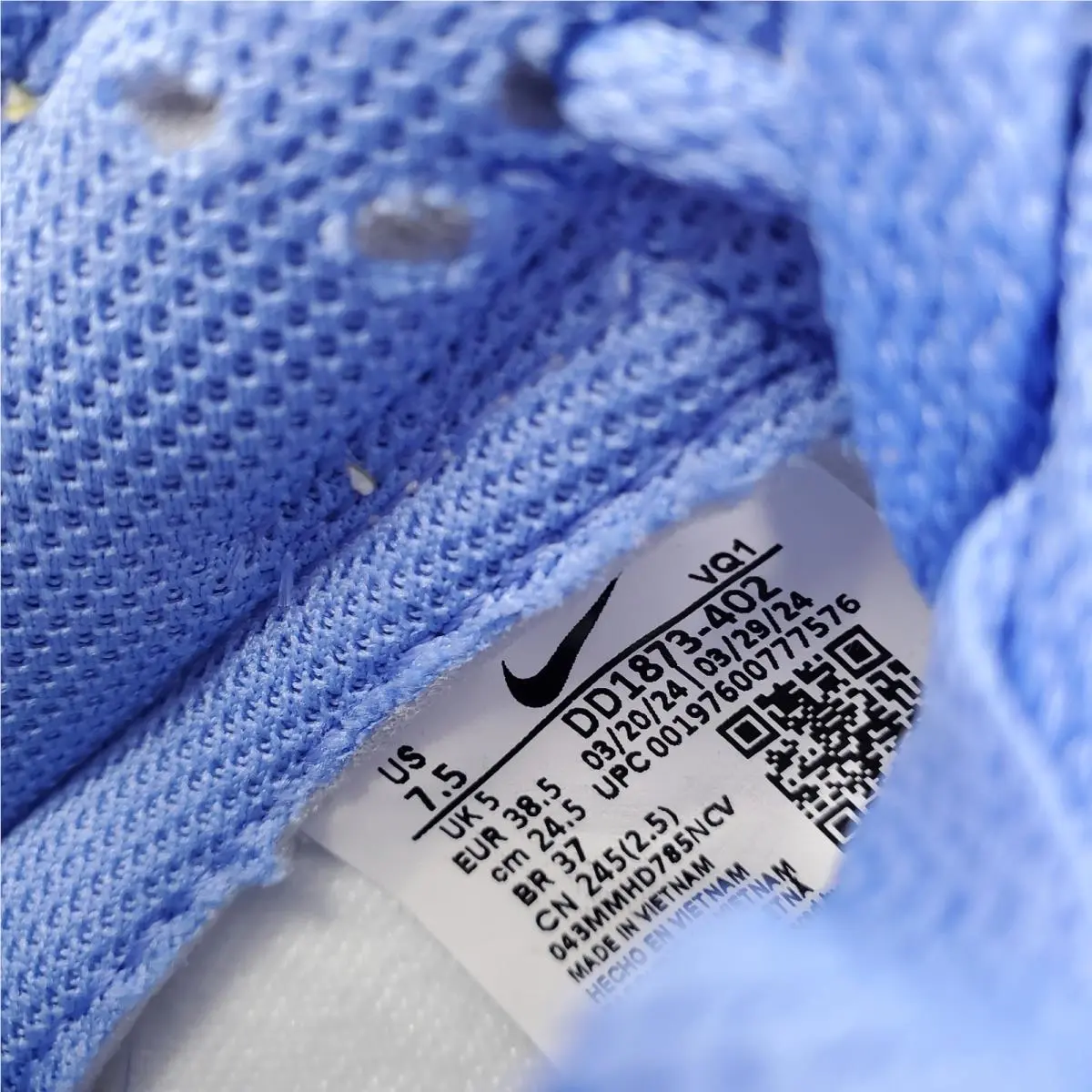 Nike shoes - Nike Dunk Low - Dunk Low - DD1873-402 - Blue 8