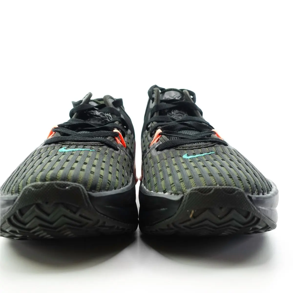 Nike shoes - Nike Lebron Witness VI - Lebron Witness - CZ4052-001 - Black, Green, Red 3