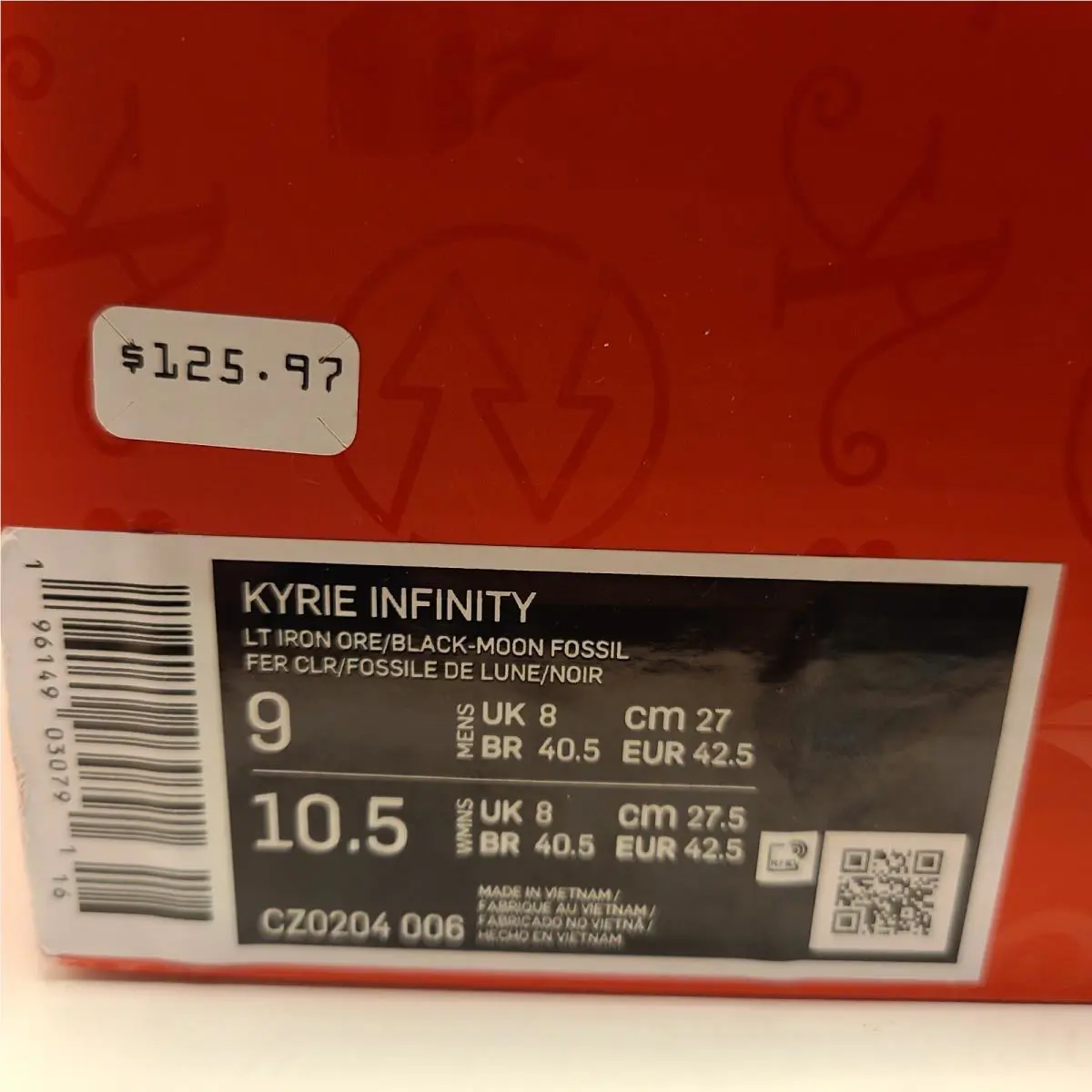Nike shoes - Kyrie Infinity - Kyrie Infinity - CZ0204006 - Animal print 12
