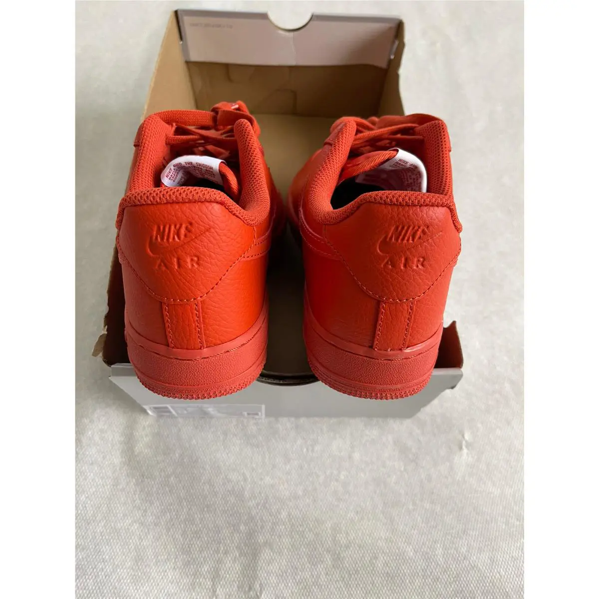 Nike shoes - Nike Air Force 1 `07 - DZ442 800 - Orange 9