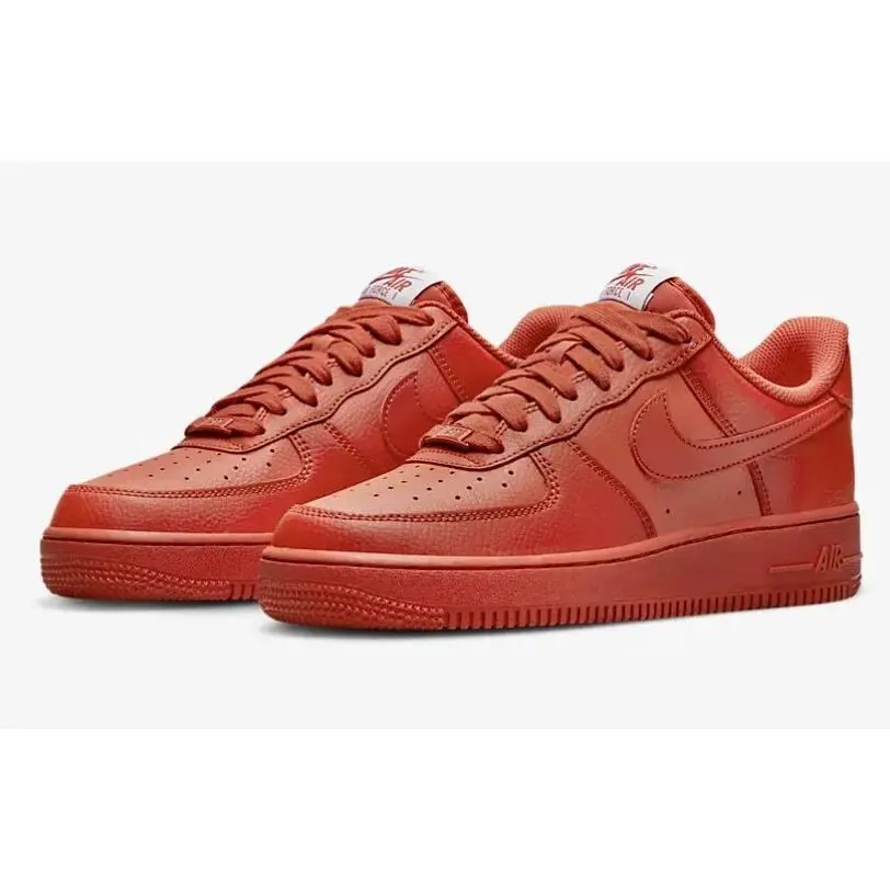 Nike shoes - Nike Air Force 1 `07 - DZ442 800 - Orange 3