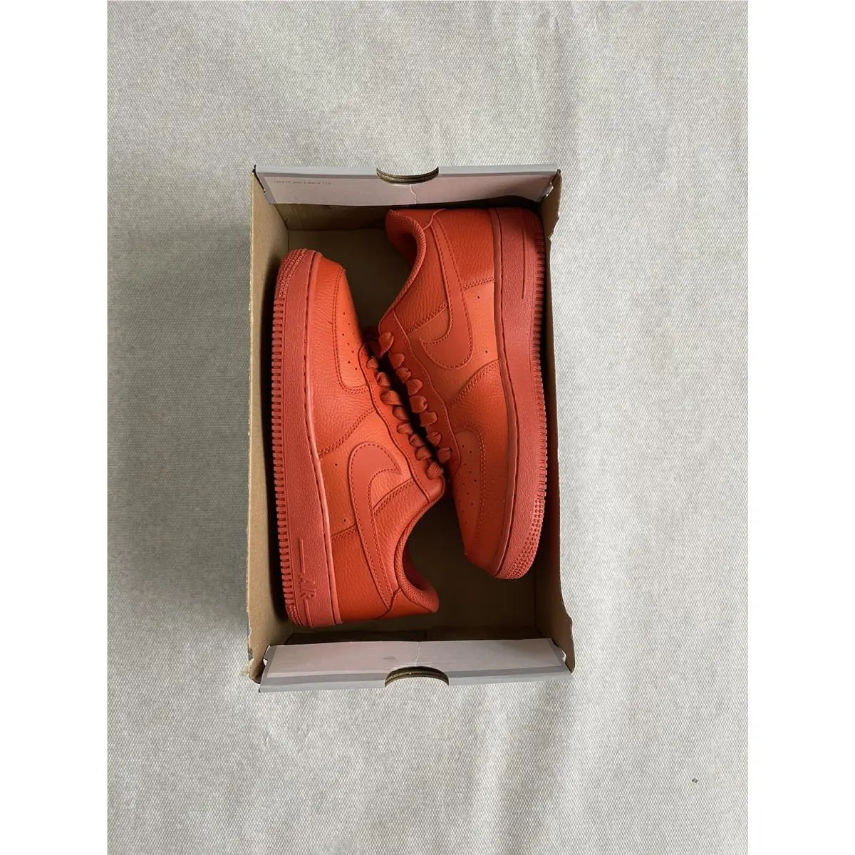Nike shoes - Nike Air Force 1 `07 - DZ442 800 - Orange 5
