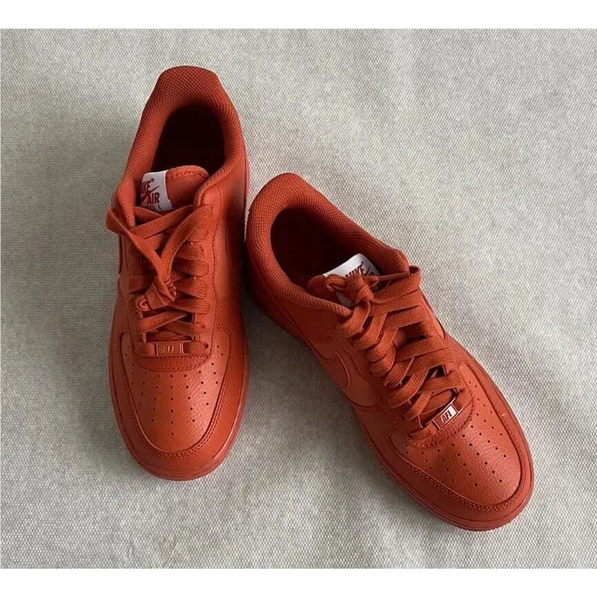 Nike shoes - Nike Air Force 1 `07 - DZ442 800 - Orange 6