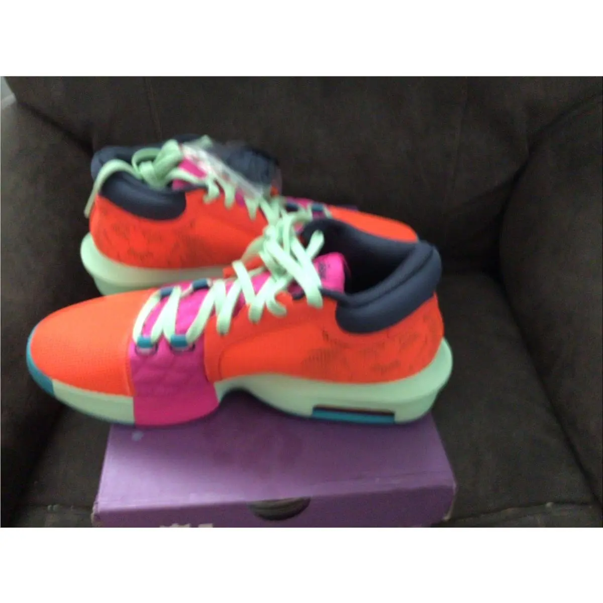Nike shoes - Nike LeBron Witness 8 - LeBron Witness - FB2239-800 - Orange 5