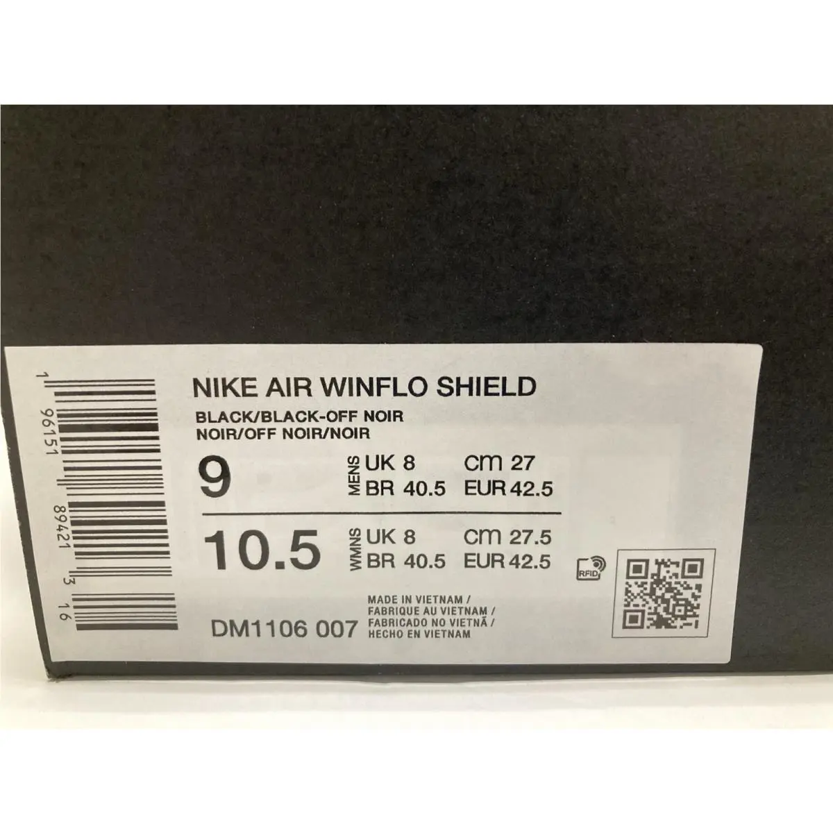 Nike shoes - Nike Air Winflo 9 - Air Winflo - DM1106-007 - Black (UPC: 196151894213) 0