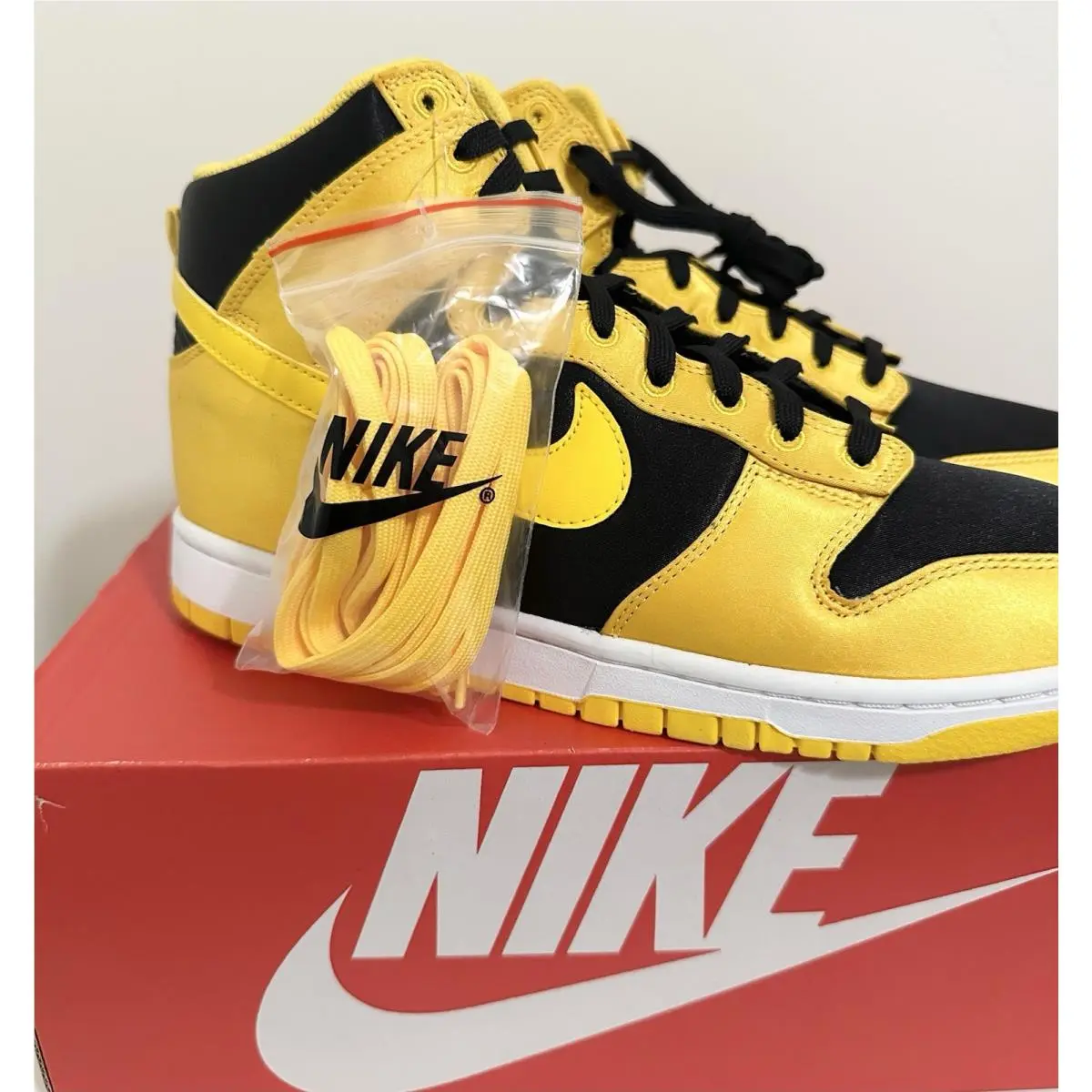 Nike shoes - Nike Dunk High - Dunk High - FN4216-001 - Yellow 2