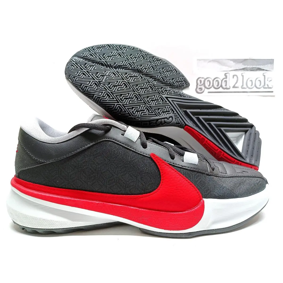 Nike Zoom Freak 5 Black/university Red Size Men`s 12 DX4985-004