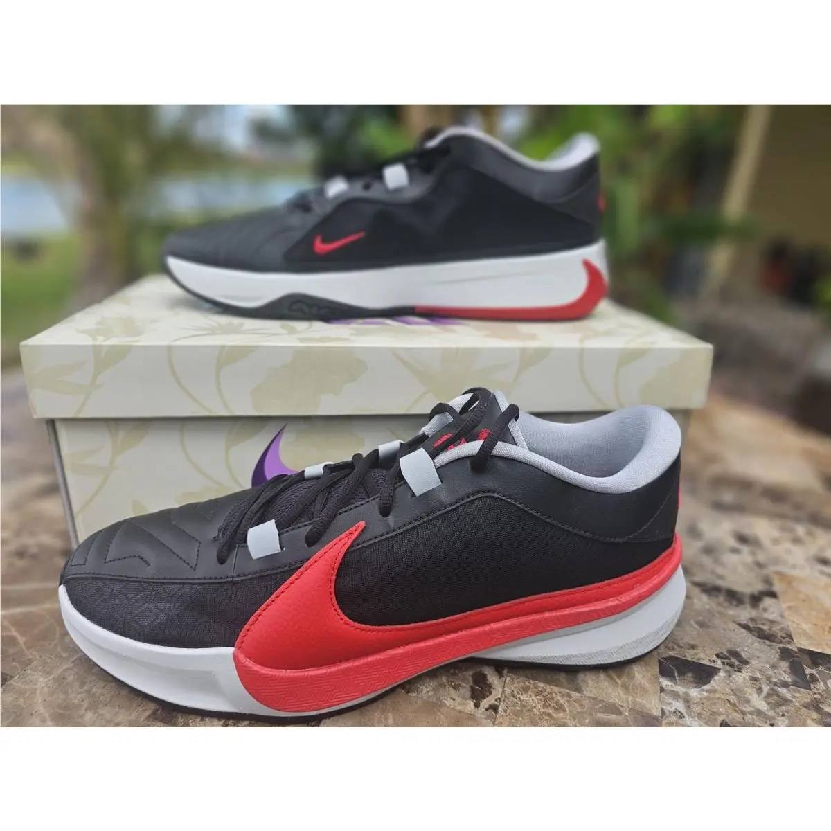 Nike shoes - Nike Zoom Freak 5 - Zoom Freak - DX4985-004 - Black 6