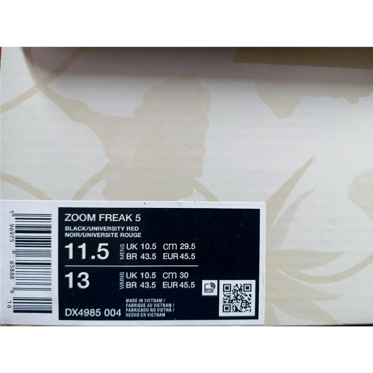 Nike shoes - Nike Zoom Freak - Zoom Freak - DX4985-004 - Black (UPC: 196975658886) 5