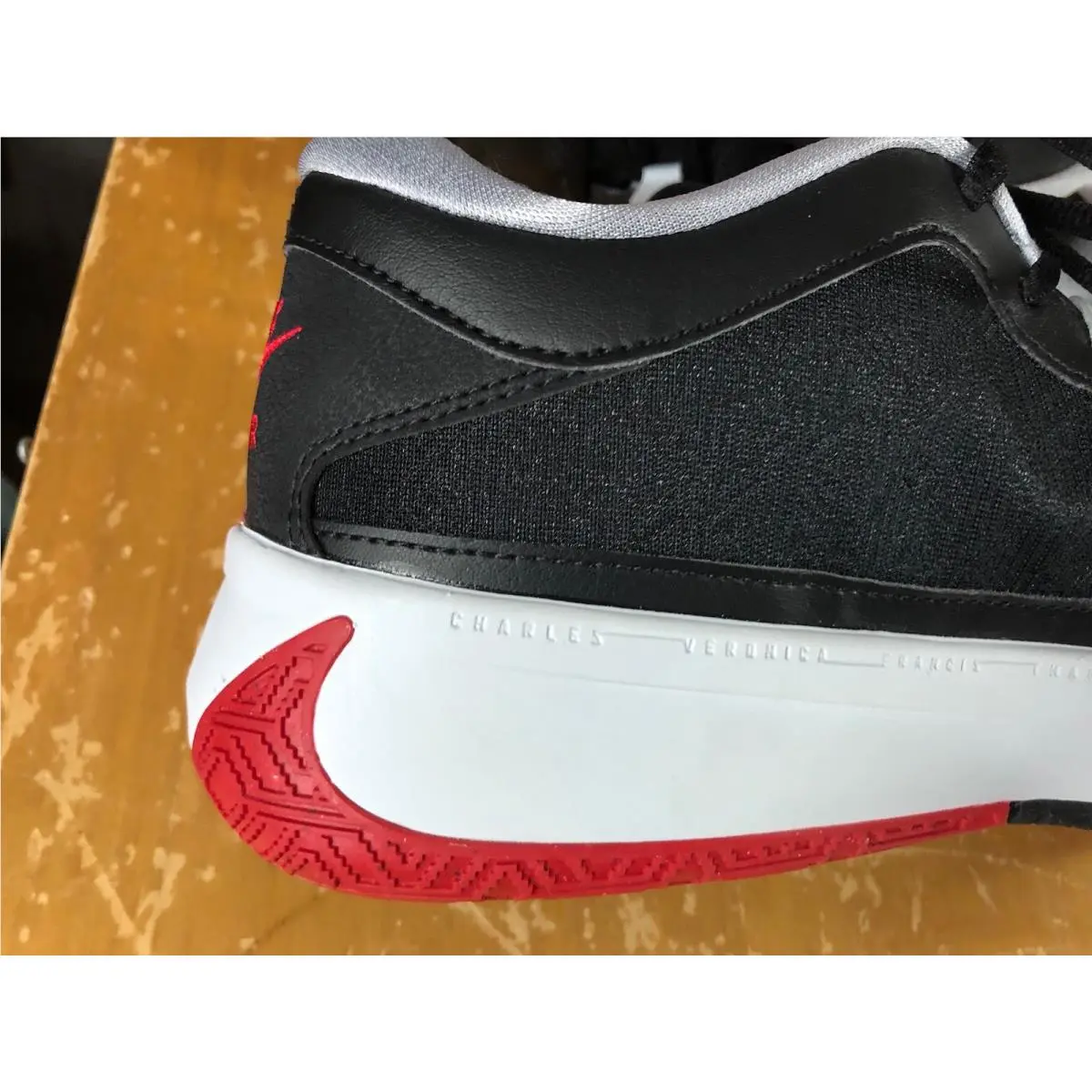 Nike shoes - Nike Zoom Freak 5 - Zoom Freak - DX4985-004 - Black/Pure Platinum/Wolf Grey/University Red 12