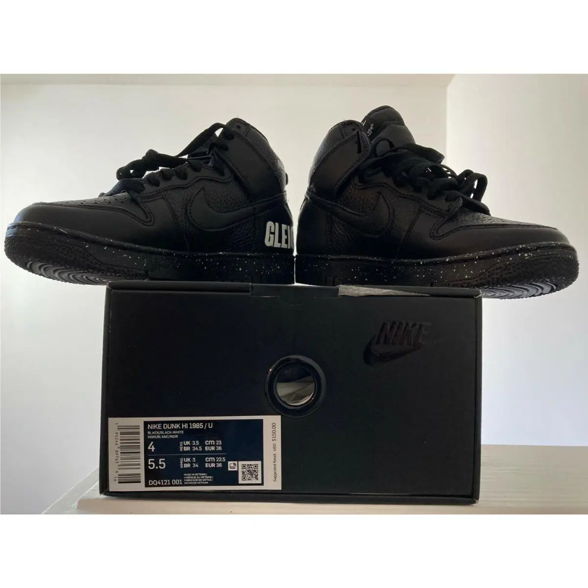 Nike Dunk High Undercover Chaos Black-style: DQ4121-001-Size 4M 5.5WMNS -new DS