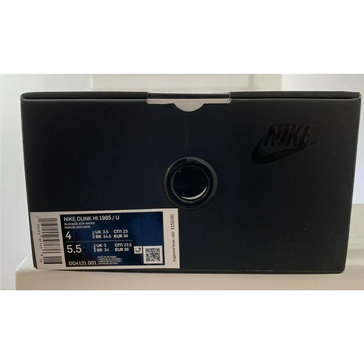 Nike shoes - Nike Dunk High - Dunk High - DQ4121001 - Black 0