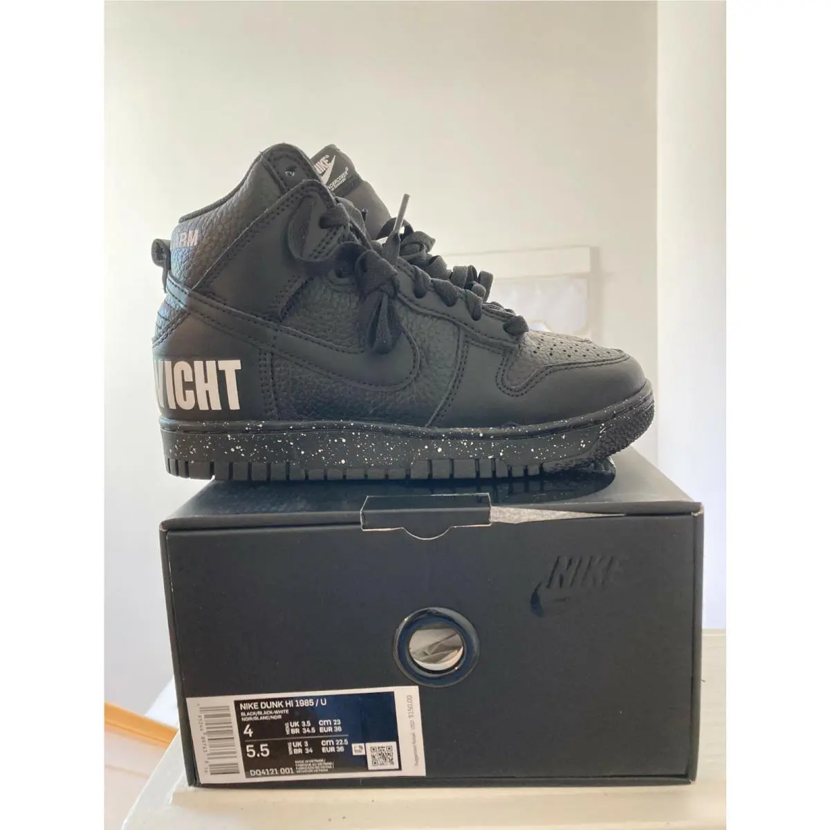 Nike shoes - Nike Dunk High - Dunk High - DQ4121001 - Black 1