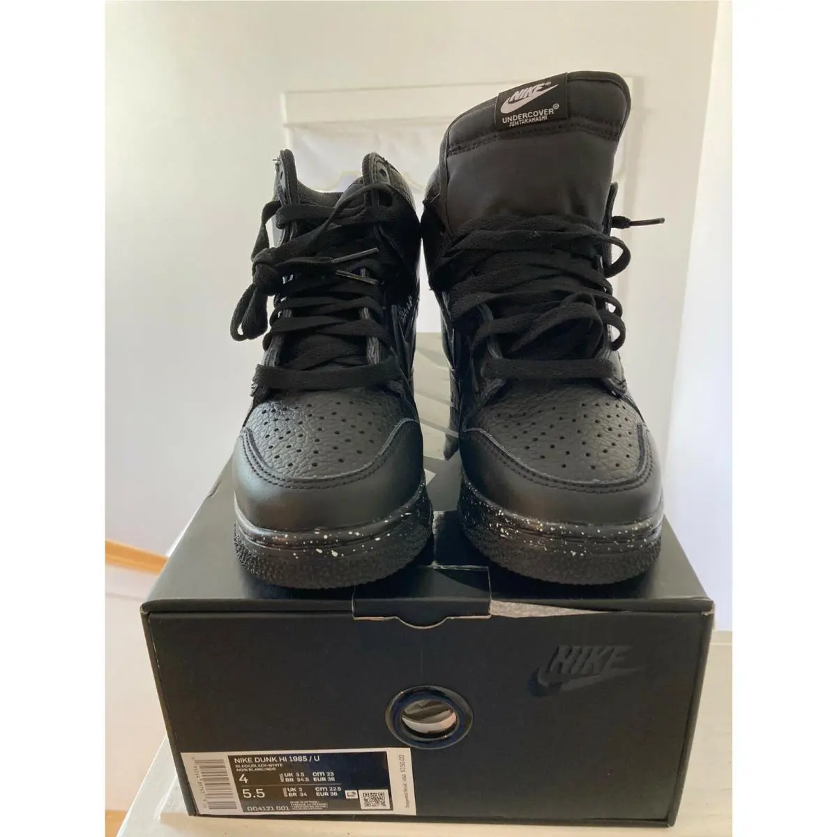 Nike shoes - Nike Dunk High - Dunk High - DQ4121001 - Black 4