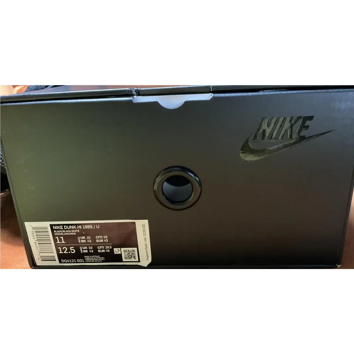 Nike shoes - Nike Dunk High - Dunk High - DQ4121-001 - Black 5