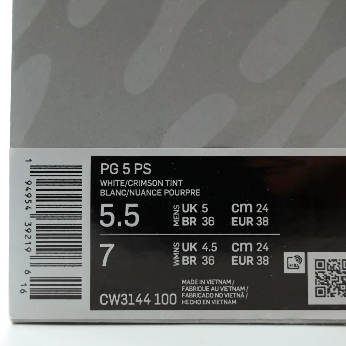 Nike shoes - Nike PG - CW3144 100 - White 10