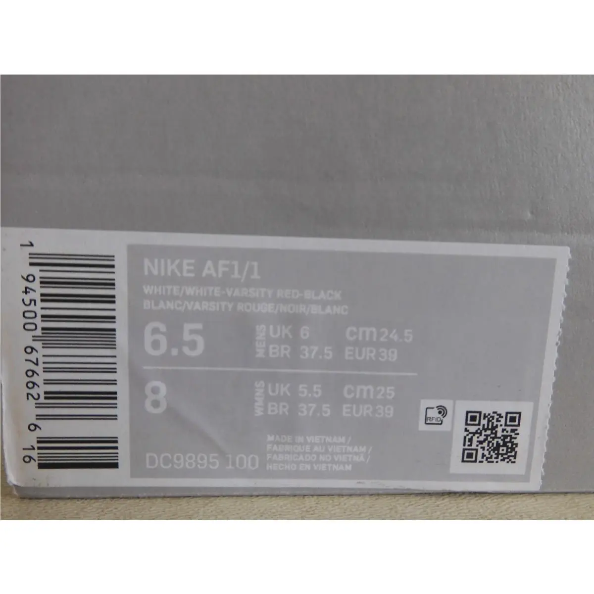 Nike shoes - Nike Air Force 1 - Air Force - DC9895-100 - White (UPC: 194500676626) 12