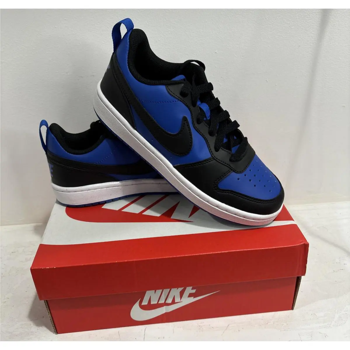 Nike shoes - Nike Court Borough - Court Borough - BLUE & BLACK 5