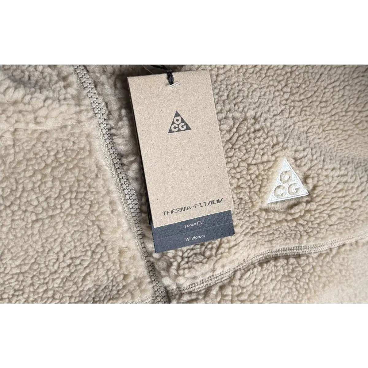 Acg Men`s Canwell Glacier Therma-fit Adv Windproof Jacket FV8653-247 Large by Nike