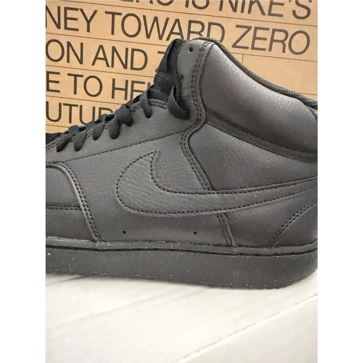 Nike shoes - Nike Court Vision Mid - Court Vision Mid - DN3577-003 - Black (UPC: 196149689814) 15