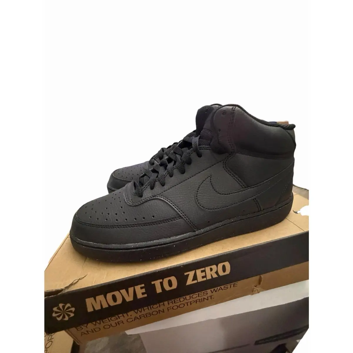 Nike shoes - Nike Court Vision Mid - Court Vision Mid - DN3577-003 - Black (UPC: 196149689814) 12