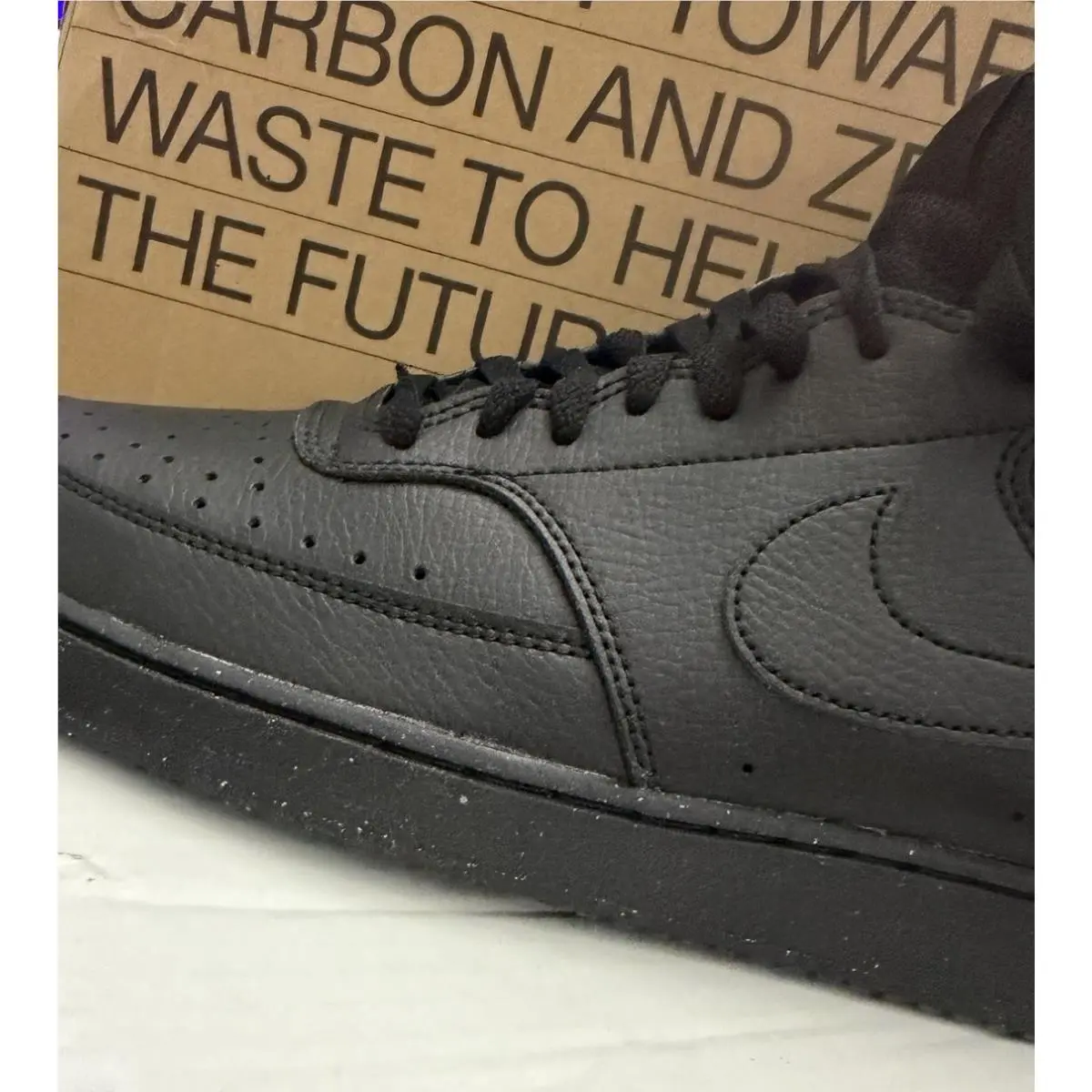 Nike shoes - Nike Court Vision Mid - Court Vision Mid - DN3577-003 - Black (UPC: 196149689814) 17