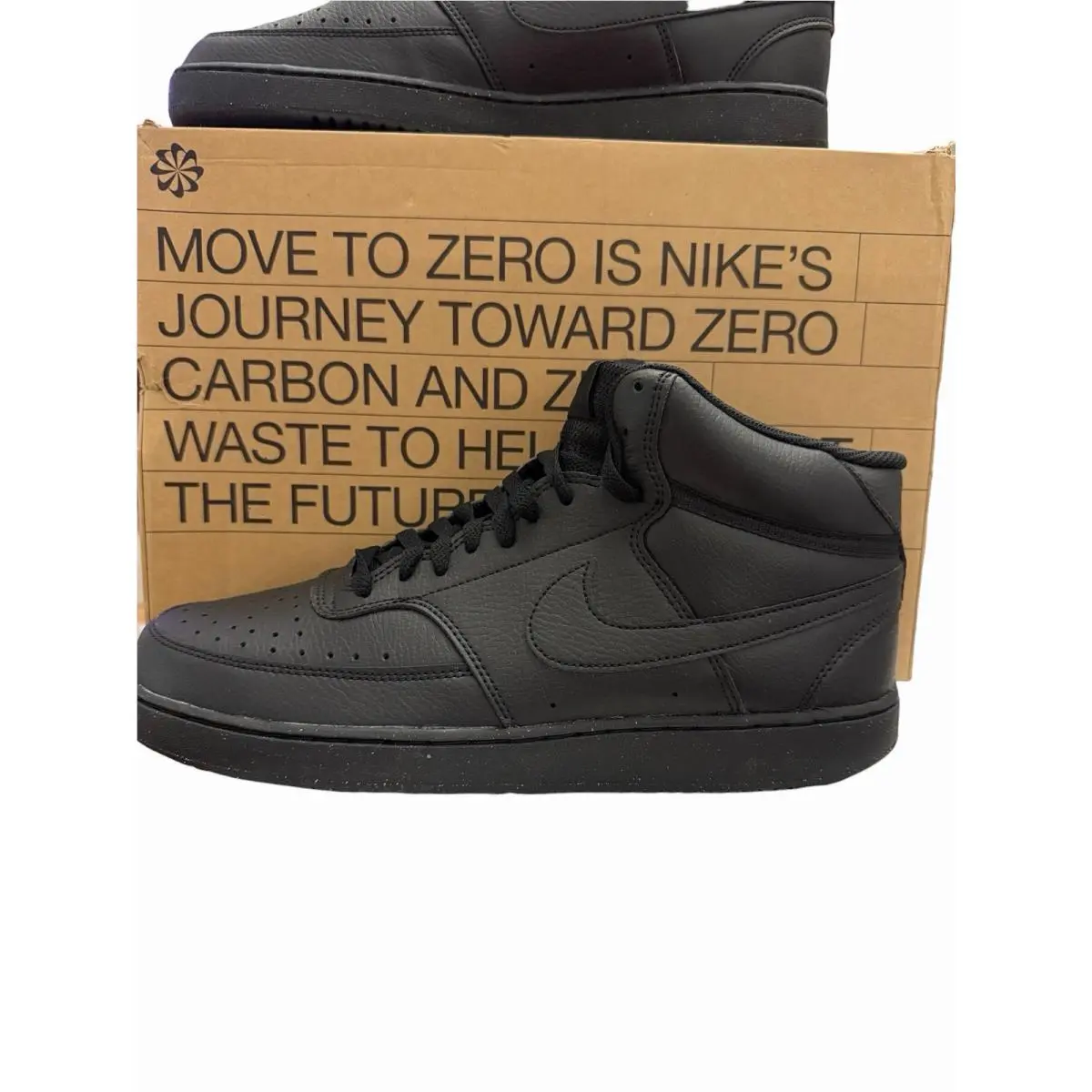 Nike shoes - Nike Court Vision Mid - Court Vision Mid - DN3577-003 - Black (UPC: 196149689814) 0