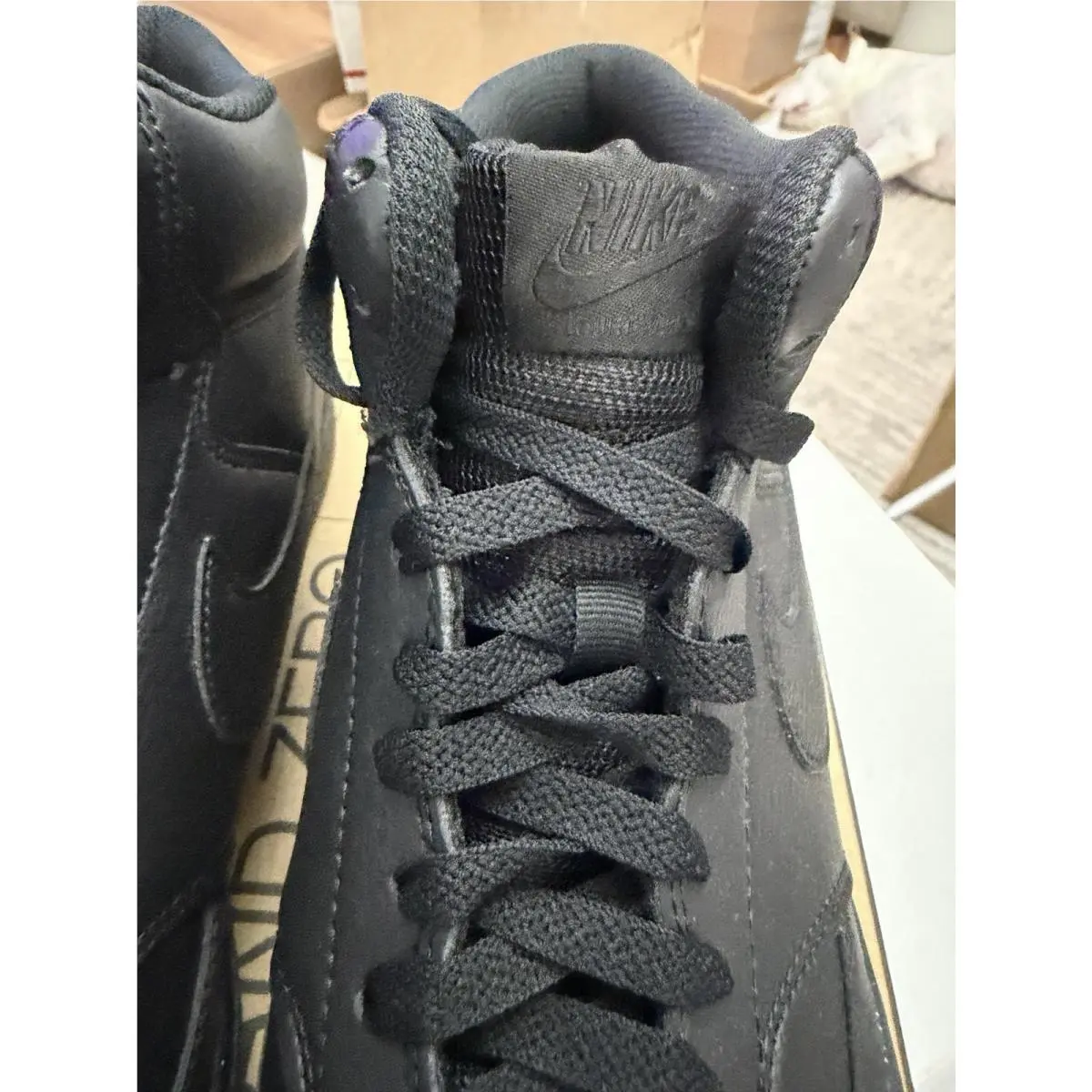 Nike shoes - Nike Court Vision Mid - Court Vision Mid - DN3577-003 - Black (UPC: 196149689814) 18