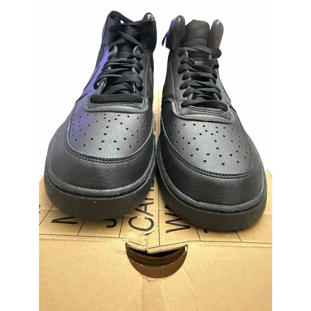 Nike shoes - Nike Court Vision Mid - Court Vision Mid - DN3577-003 - Black (UPC: 196149689814) 5