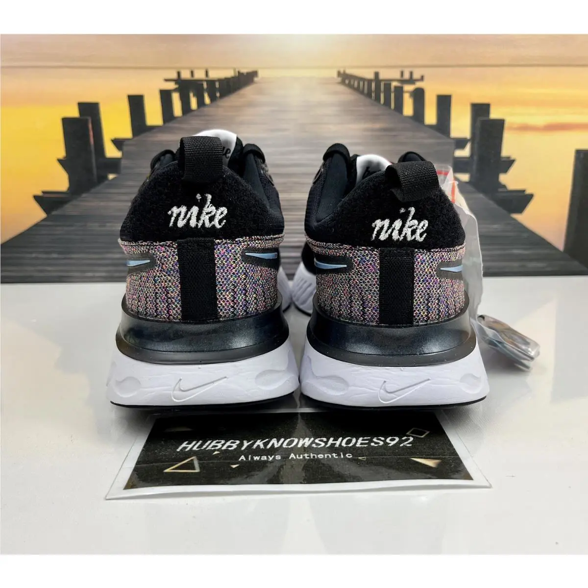 Nike shoes - Nike React Infinity Run - React Infinity Run - DD6790-001 - Black Multicolor White 4