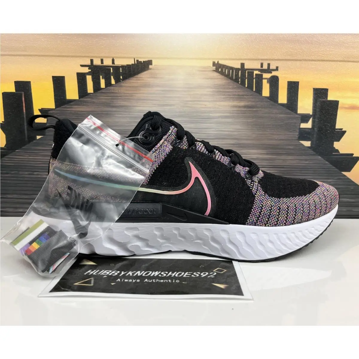 Nike shoes - Nike React Infinity Run - React Infinity Run - DD6790-001 - Black Multicolor White 6