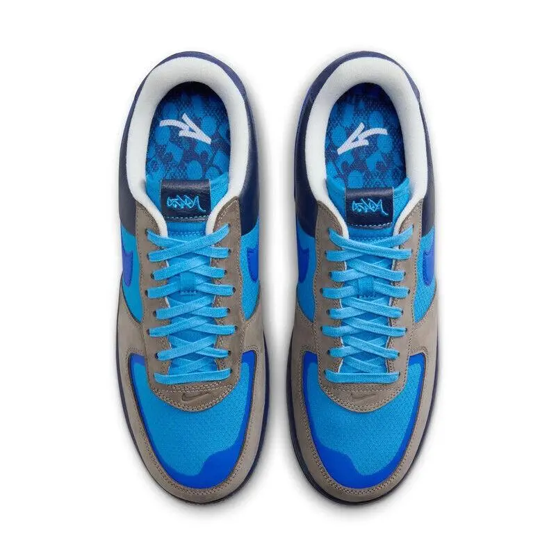 Nike shoes - HF5516-001 - HF5516-001 - SOFT GREY/VARSITY ROYAL-HARBOR BLUE (UPC: 197860593237) 0