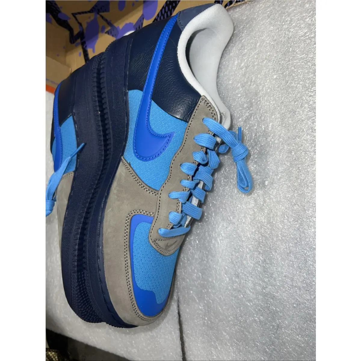 Nike shoes - Nike Air Force 1 - Air Force - HF5516-001 - Blue 19
